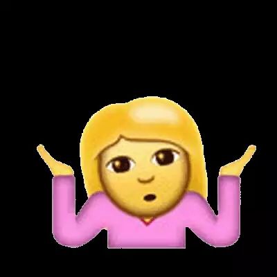 emoji摆手表情图片